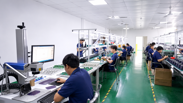 Shenzhen Jutai Comm Co., Ltd. linia produkcyjna producenta