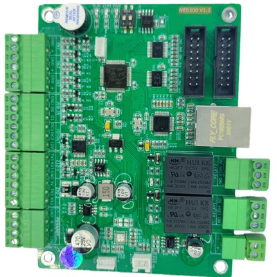 kupować NED200 LED Display Driver Board z podwójnym wyświetlaczem kodu QR (długa/krótka odległość), transmisją głosową i zdalną aktualizacją IAP dla kompleksów komercyjnych i terenów malowniczych produkcja online