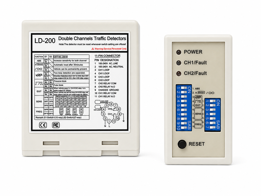 kupować Vehicle Loop Detector for Industrial Gate Control with Dual Channel Detection and Relay Output produkcja online