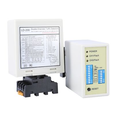 Detektor pojazdów podwójnej pętli z zwiększonym bezpieczeństwem anty-crosstalk interference Relay Output Fault Relay Gross Weight 300 G