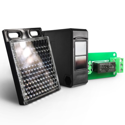 wodoodporny odblaskowy czujnik fotograficzny IRR-7R do automatyki przemysłowej.