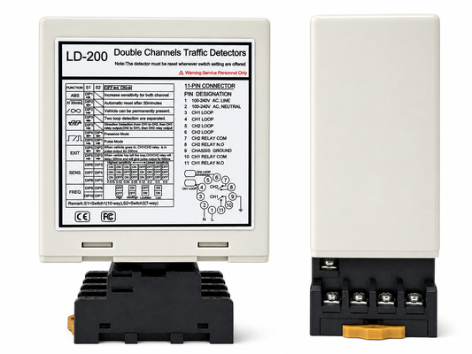 JUTAI Dual Channel Loop Detector LD-200 LD-202